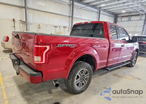 2016 Ford F150 Super Cab from USA, damaged, VIN 1FTEX1EP6GKF48502